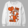 MSCHF Super Normal 2 Orange Milk DopeSkill Sweatshirt Love Sick Graphic Streetwear - White