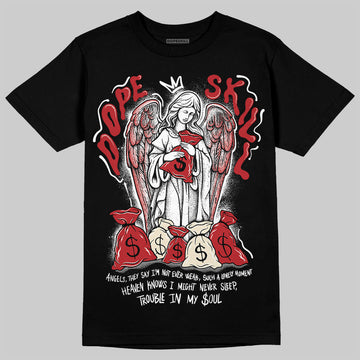 Jordan 1 Retro High OG Black Toe Reimagined DopeSkill T-Shirt Angels Graphic Streetwear - Black