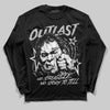 Grey Sneakers DopeSkill Long Sleeve T-Shirt Outlast Graphic Streetwear - black