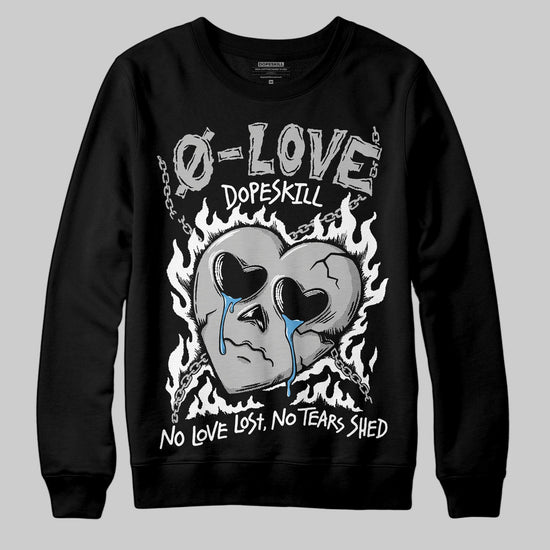 Jordan 10 OG “Steel” DopeSkill Sweatshirt Crying Heart Graphic Streetwear - Black
