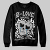 Jordan 10 OG “Steel” DopeSkill Sweatshirt Crying Heart Graphic Streetwear - Black