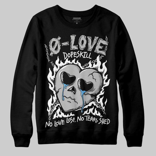 Jordan 10 OG “Steel” DopeSkill Sweatshirt Crying Heart Graphic Streetwear - Black