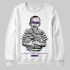 PURPLE Sneakers DopeSkill Sweatshirt Scared Money Don't Make No Money Graphic Streetwear - White