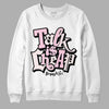 Dunk Low LX Pink Foam DopeSkill Sweatshirt Talk Is Chip Graphic Streetwear - White