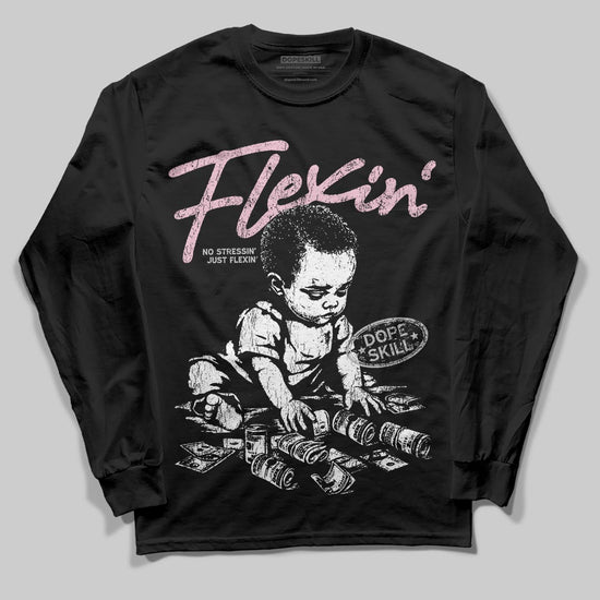 Jordan 5 OG “35th Anniversary” DopeSkill Long Sleeve T-Shirt Flexin' Graphic Streetwear - Black