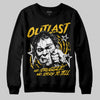 Yellow Sneakers DopeSkill Sweatshirt Outlast Graphic Streetwear - black