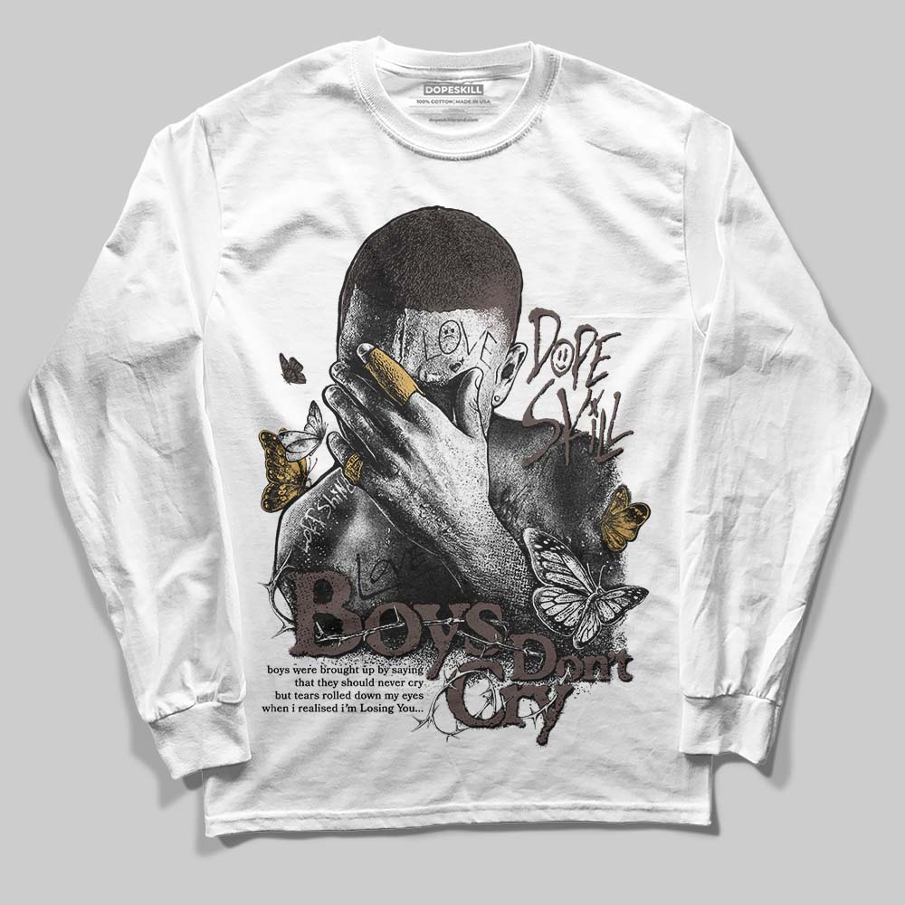 Adidas Samba OG C ‘Black Gum’ DopeSkill Long Sleeve T-Shirt Boys Don't Cry Graphic Streetwear - White