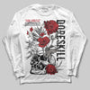 Nigel Sylvester x Jordan 1 Low OG “Nitro” DopeSkill Long Sleeve T-Shirt Side Hustle Graphic Streetwear - White 