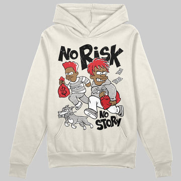 Jordan 1 Retro High OG “Sail” DopeSkill Hoodie Sweatshirt No Risk No Story Graphic Streetwear