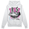 Pink Sneakers DopeSkill Hoodie Sweatshirt Trust No One Graphic Streetwear - White