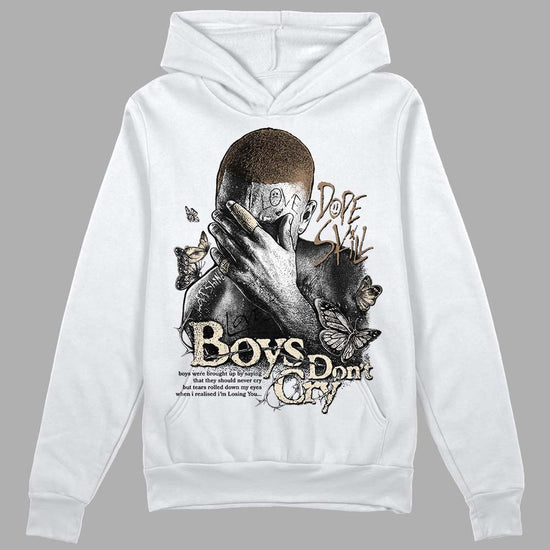 Jordan 5 SE “Sail” DopeSkill Hoodie Sweatshirt Boys Don't Cry Graphic Streetwear - White