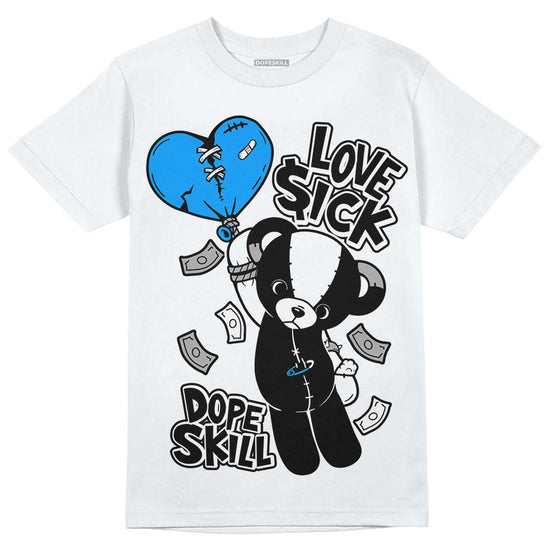 Jordan 6 “Reverse Oreo” DopeSkill T-Shirt Love Sick Graphic Streetwear - White