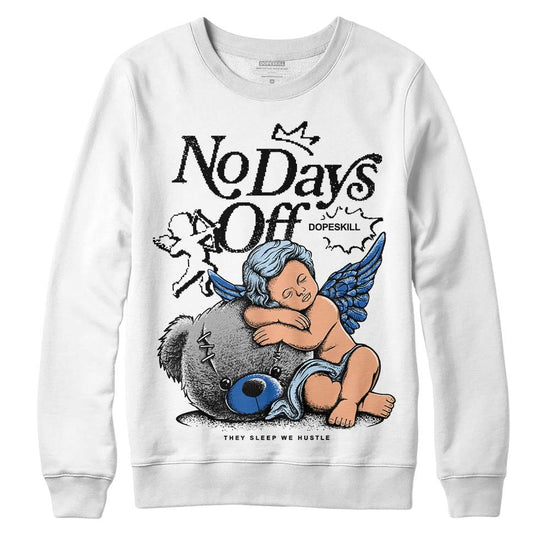 Jordan 11 Low “Space Jam” DopeSkill Sweatshirt New No Days Off Graphic Streetwear - White