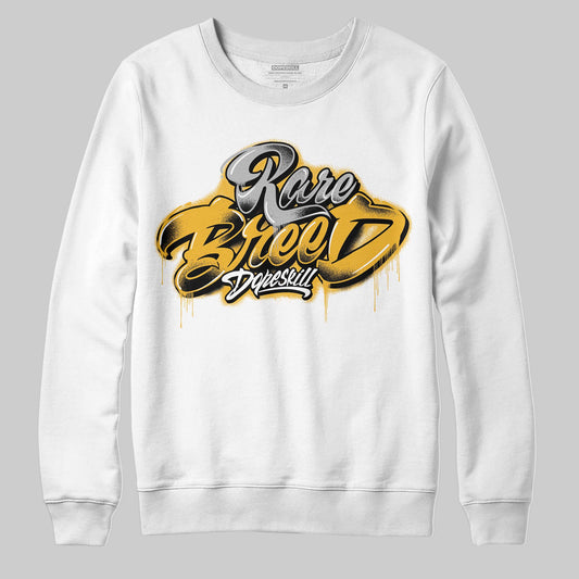 Jordan 5 'Tokyo' DopeSkill Sweatshirt Rare Breed Type Graphic Streetwear - White