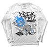 Jordan 6 “Reverse Oreo” DopeSkill Long Sleeve T-Shirt Break Through Graphic Streetwear - White