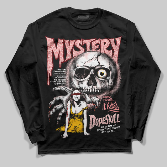 Jordan 3 Retro Valentine's Day Treat Yourself (2025) DopeSkill Long Sleeve T-Shirt Mystery Ghostly Grasp Graphic Streetwear - Black