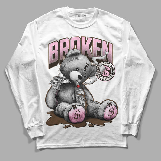 Jordan 11 Retro Neapolitan DopeSkill Long Sleeve T-Shirt Sick Bear Graphic Streetwear