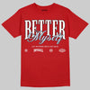 Jordan 5 Retro Fire Red Black Tongue (2025) DopeSkill T-Shirt Better Myself Graphic Streetwear - Red