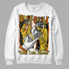 Jordan 4 Thunder DopeSkill Sweatshirt Gotta Lotta Means Graphic Streetwear - White