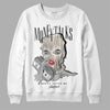 Dunk Low Cool Grey DopeSkill Sweatshirt Money Talks Graphic Streetwear - White 