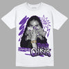 Jordan 3 Retro Dark Iris DopeSkill T-Shirt NPC Graphic Streetwear - WHite 