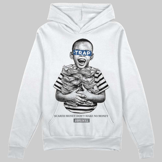 Jordan 9 Retro 'Flint Grey' 2026 DopeSkill Hoodie Sweatshirt Scared Money Don't Make No Money Graphic Streetwear - White 