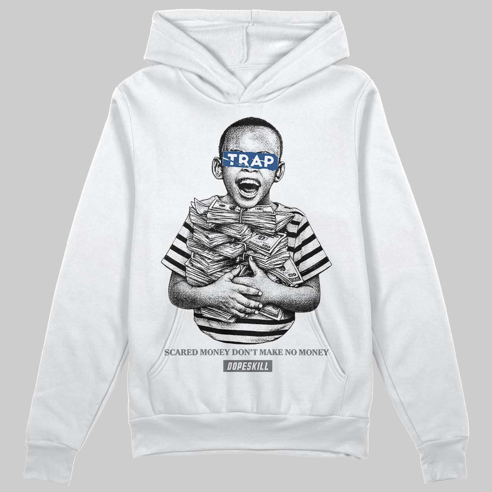 Jordan 9 Retro 'Flint Grey' 2026 DopeSkill Hoodie Sweatshirt Scared Money Don't Make No Money Graphic Streetwear - White 