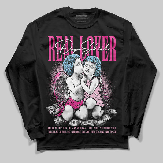 Jordan 6 “Doernbecher” DopeSkill Long Sleeve T-Shirt Real Lover Graphic Streetwear - Black