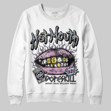 Jordan 11 Low CNY “Year of the Snake” DopeSkill Sweatshirt Hot Mouth Graphic Streetwear - White