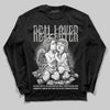 Jordan 3 Retro Pure Money DopeSkill Long Sleeve T-Shirt Real Lover Graphic Streetwear - Black