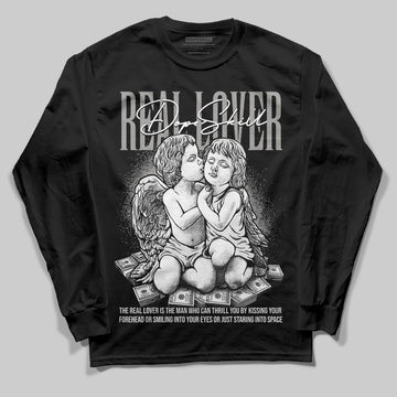 Jordan 3 Retro Pure Money DopeSkill Long Sleeve T-Shirt Real Lover Graphic Streetwear - Black