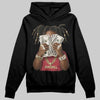 Jordan 4 “Sierra Red" DopeSkill Hoodie Sweatshirt Rich Youth Graphic Streetwear - black