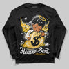 Jordan 12 "Phantom" DopeSkill Long Sleeve T-Shirt Heaven Sent Graphic Streetwear - Black