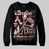 Jordan 3 Retro Valentine's Day Treat Yourself (2025) DopeSkill Sweatshirt Broken Bones Graphic Streetwear - Black