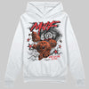 Red Sneakers DopeSkill Hoodie Sweatshirt MILF Graphic Streetwear - White