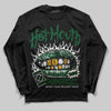 Jordan 13 GS “Pine Green” DopeSkill Long Sleeve T-Shirt Hot Mouth Graphic Streetwear - Black