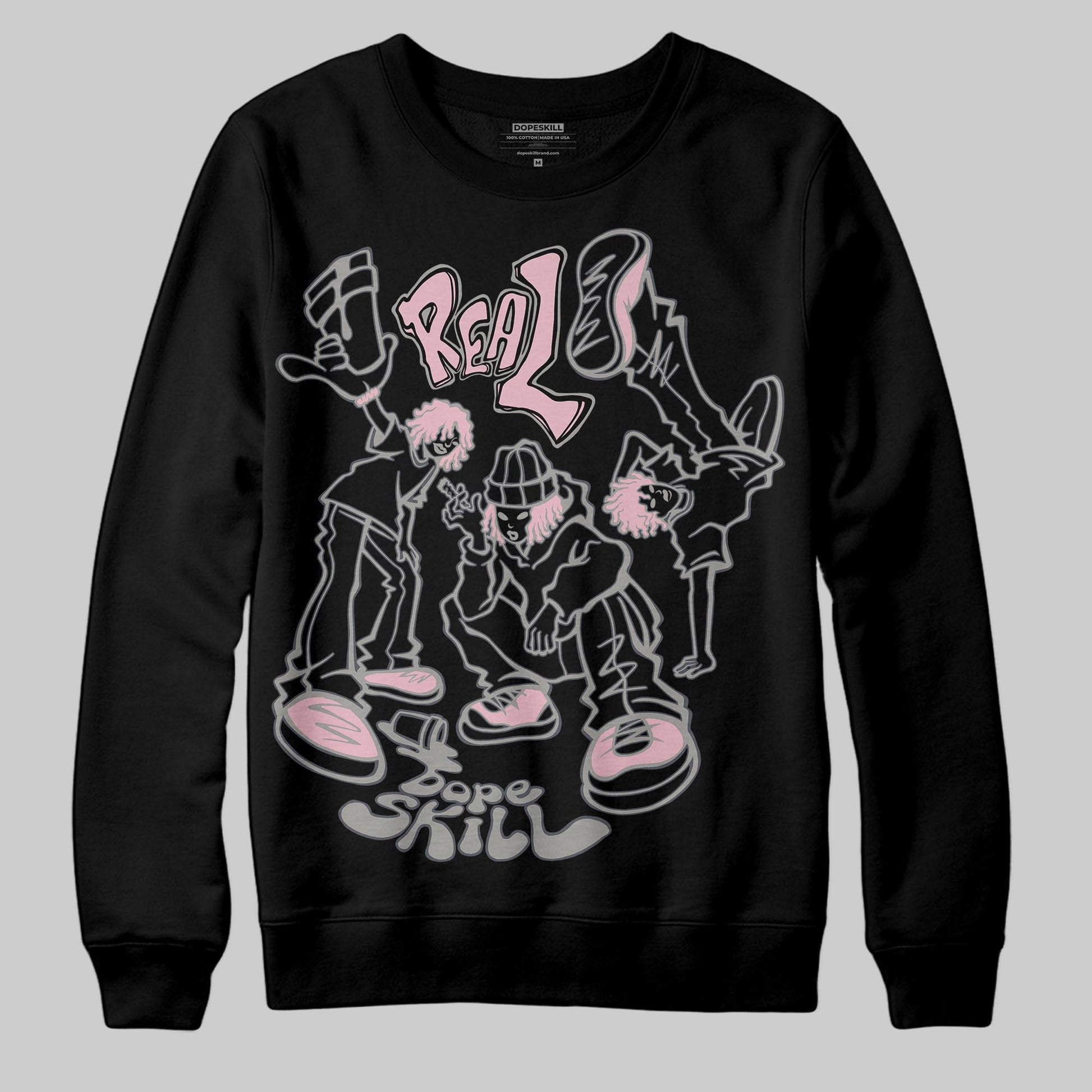 Air Max 95 OG “Pink Foam” DopeSkill Sweatshirt Real Y2K Players Graphic Streetwear - Black