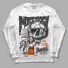 Jordan 3 Retro 'Fear Pack' DopeSkill Long Sleeve T-Shirt Mystery Ghostly Grasp Graphic Streetwear - White 