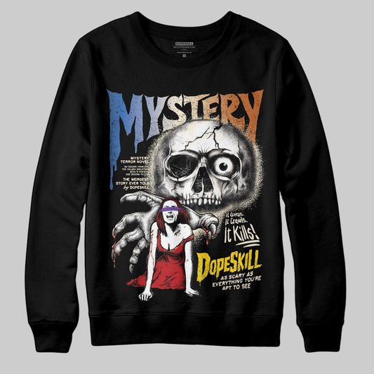 Jordan 17 Retro Low SP Infinite Archives DopeSkill Sweatshirt Mystery Ghostly Grasp Graphic Streetwear - Black