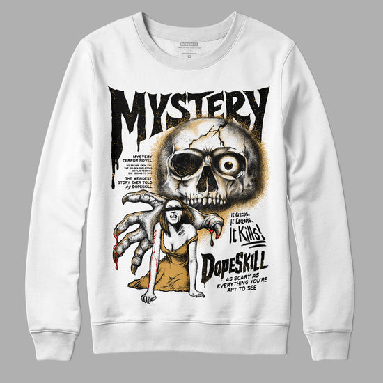 Jordan 11 "Gratitude" DopeSkill Sweatshirt Mystery Ghostly Grasp Graphic Streetwear - White