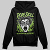 Neon Green Sneakers DopeSkill Hoodie Sweatshirt Root of Evil Graphic Streetwear - black