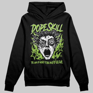 Neon Green Sneakers DopeSkill Hoodie Sweatshirt Root of Evil Graphic Streetwear - black