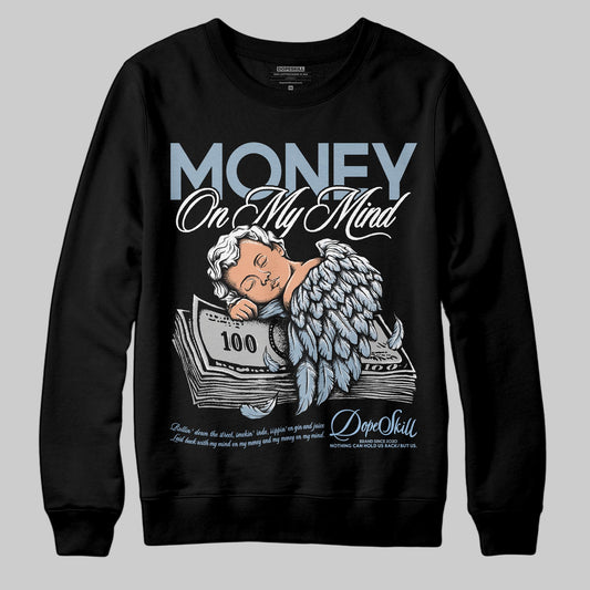 Jordan 40 “Blue Suede” DopeSkill Sweatshirt MOMM Graphic Streetwear - Black