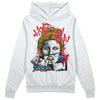 Jordan 1 Mid GS 'Six Championships DopeSkill Hoodie Sweatshirt Hold My Own Graphic Streetwear - White