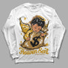 Jordan 13 Wheat 2023 DopeSkill Long Sleeve T-Shirt Heaven Sent Graphic Streetwear - White