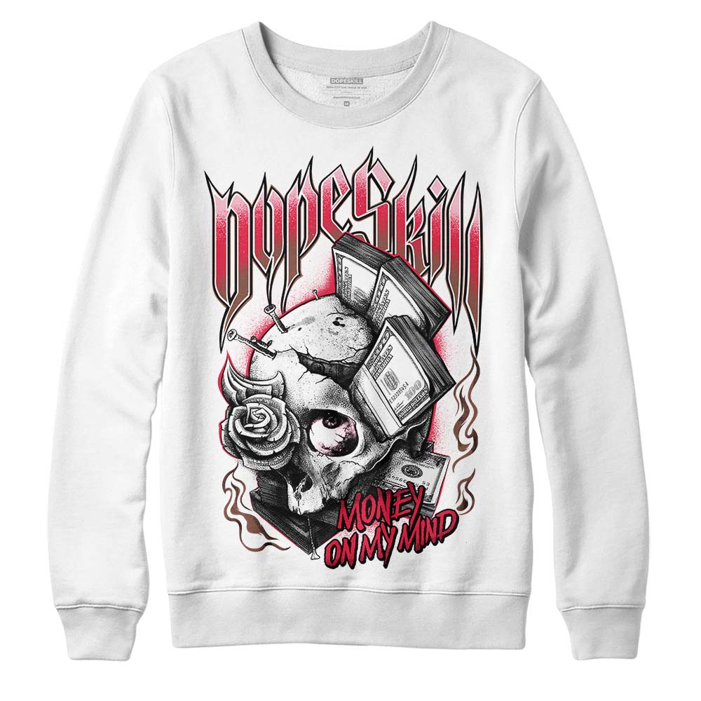 Dunk Low PRM Bacon DopeSkill Sweatshirt Money On My Mind Graphic Streetwear - White