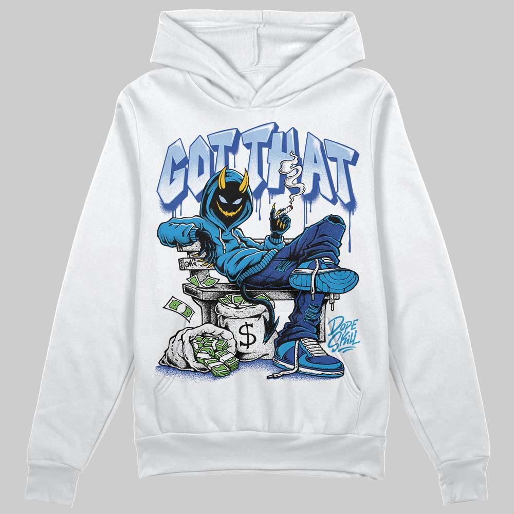 Royal Blue Sneakers DopeSkill Hoodie Sweatshirt Got That Graphic Streetwear - White