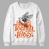 MSCHF Super Normal 2 Orange Milk DopeSkill Sweatshirt Juneteenth 1865 Graphic Streetwear - White