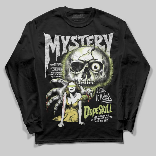 Jordan 4 GS “Light Lemon Twist” DopeSkill Long Sleeve T-Shirt Mystery Ghostly Grasp Graphic Streetwear - black