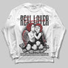 Jordan 14 Retro ‘Black Toe’ DopeSkill Long Sleeve T-Shirt Real Lover Graphic Streetwear - White